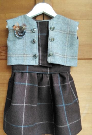 Child’s Combination Tweed Dress (2-3 yrs)