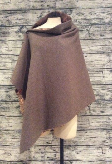 Cappuccino Tweed with Bronze lining
