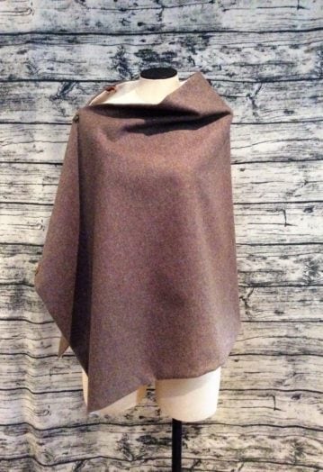 Warm Brown Tweed with Pheasant lining